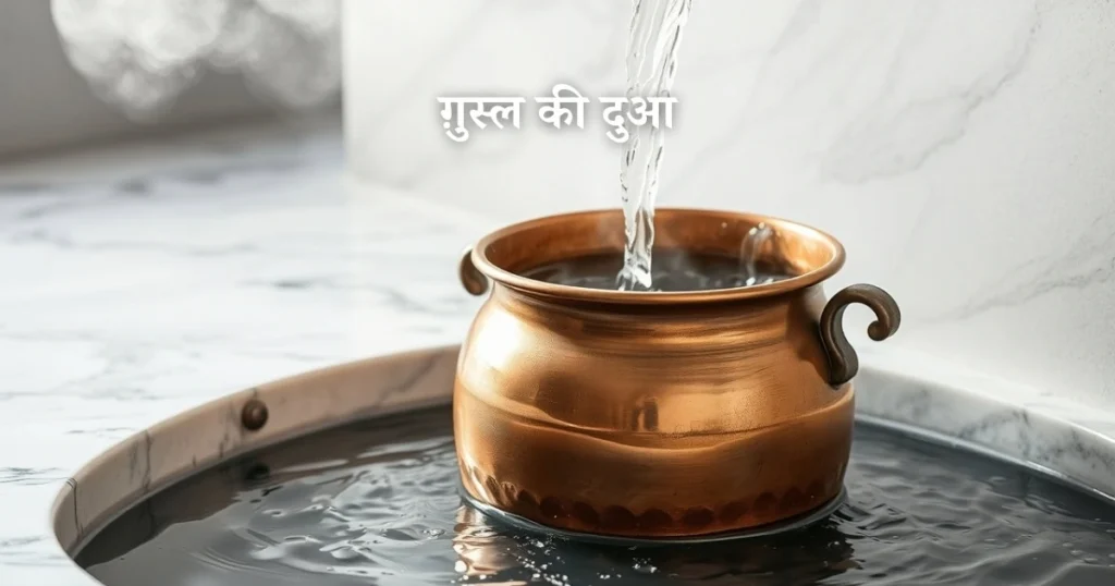 ghusl ki dua