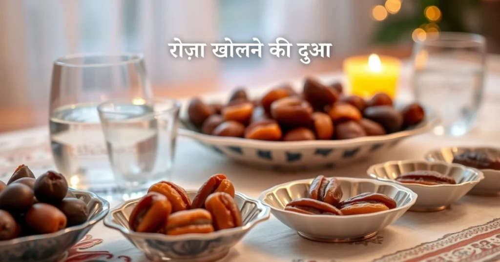 roza kholne ki dua