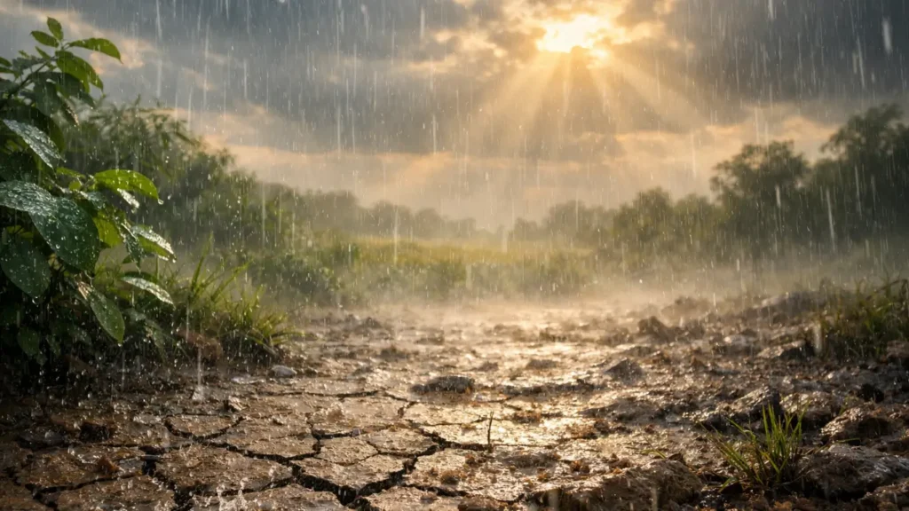 baarish ki dua main